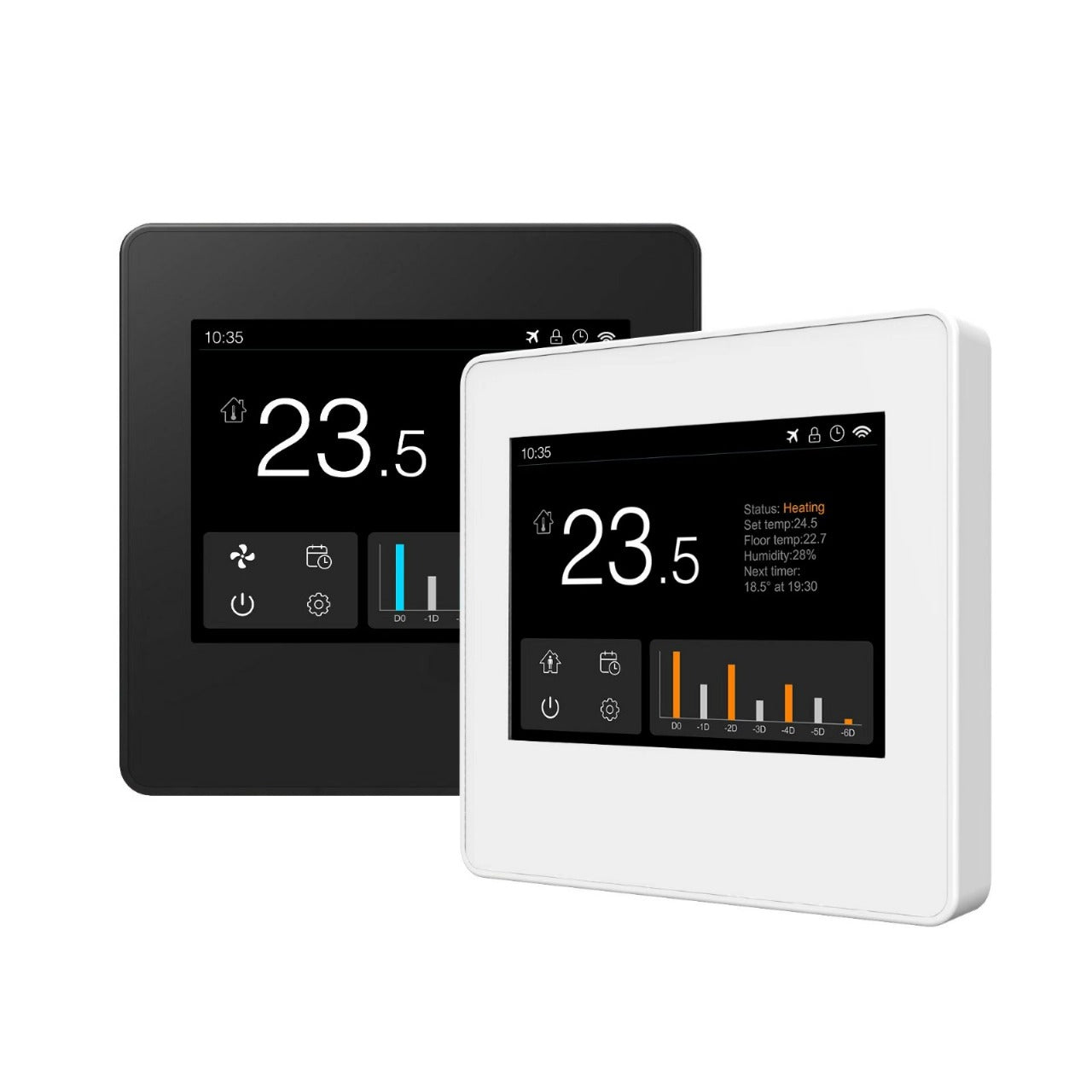 BC107 Smart HVAC Thermostat | BACnet & Modbus Compatible | TerraQ ...